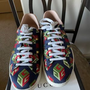 Gucci Ace Sneakers Size 7 1/2